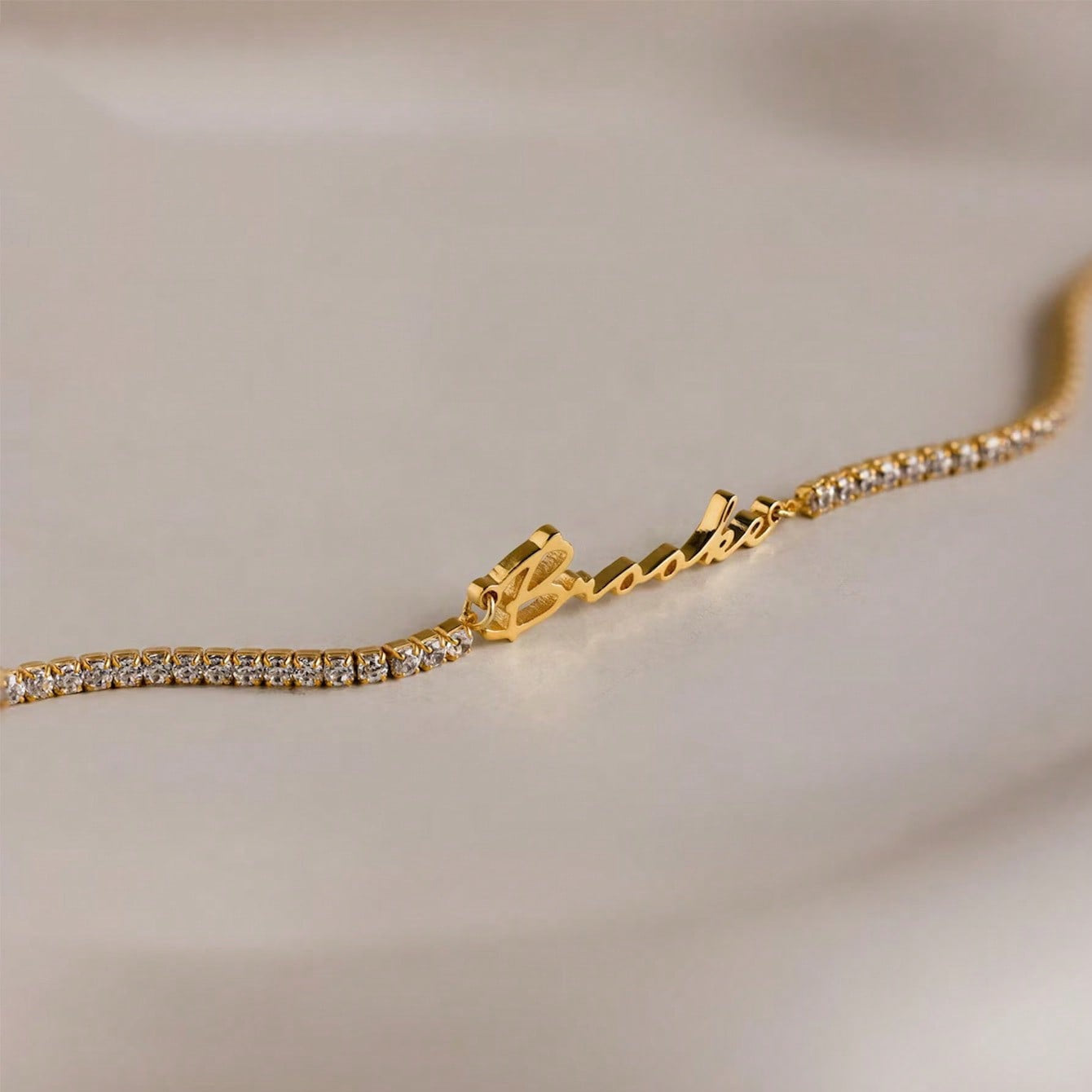 Customized Name Tennis Bracelet