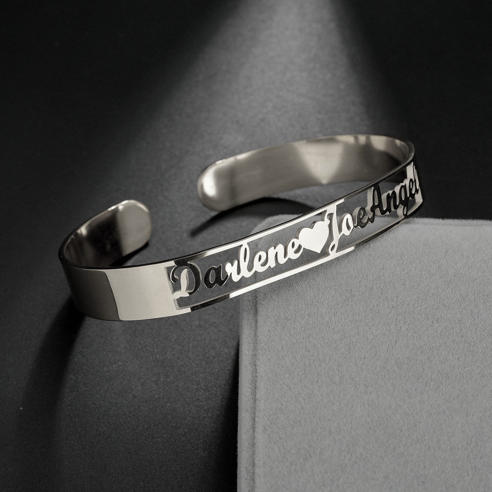 Customized Name Bracelet Stainless Steel Jewelry