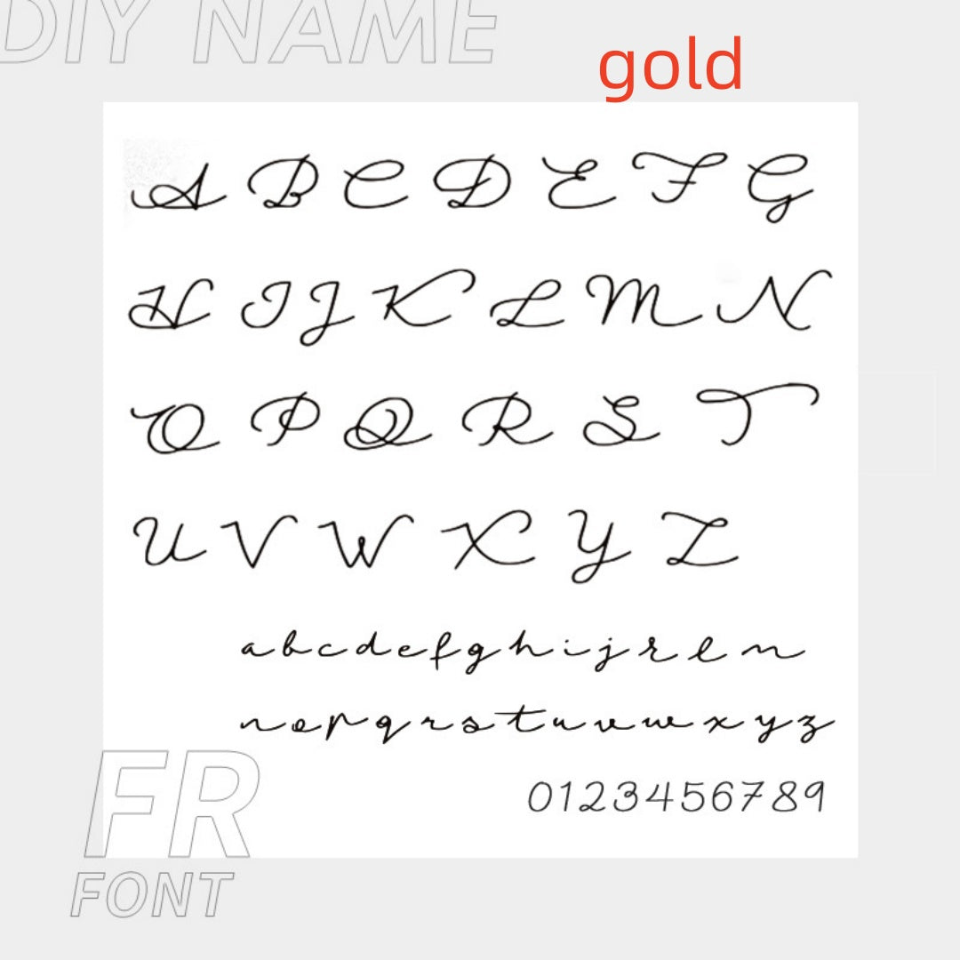 Personalized Stainless Steel Name Necklace